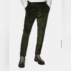 Shit supply - corduroy pants - forest green